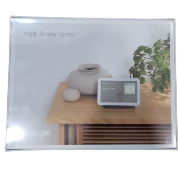 Google Nest Hub (Brand New) (Chalk) - Picture 2 of 5